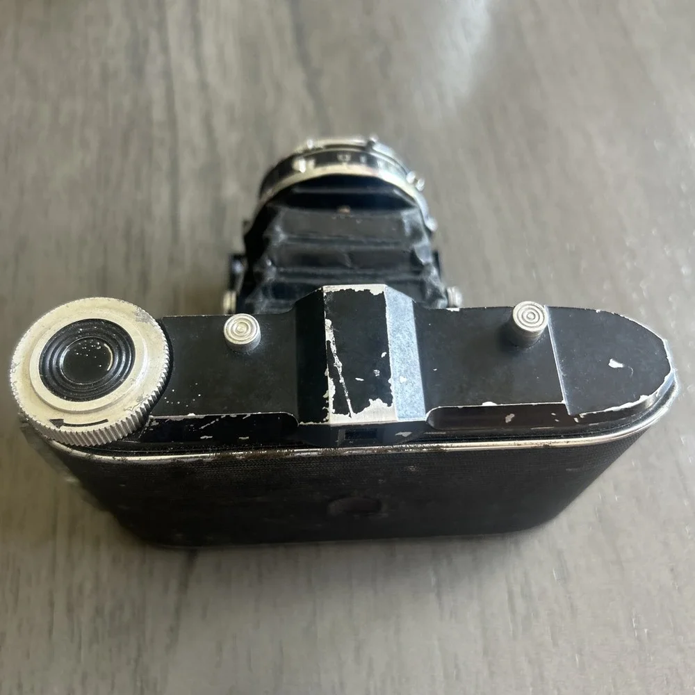 Vintage Agfa Isolette Germany Folding Camera Anastigmat  85mm F/1:6.3 Lens Parts